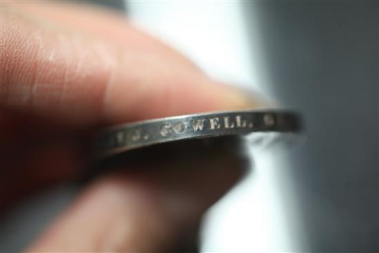 A Crimea medal to Sergeant J.Cowell, Grenadier Guards,